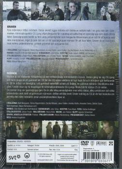 4 DVD SWEDISH Graven och Morden Kjell Bergqvist NEW